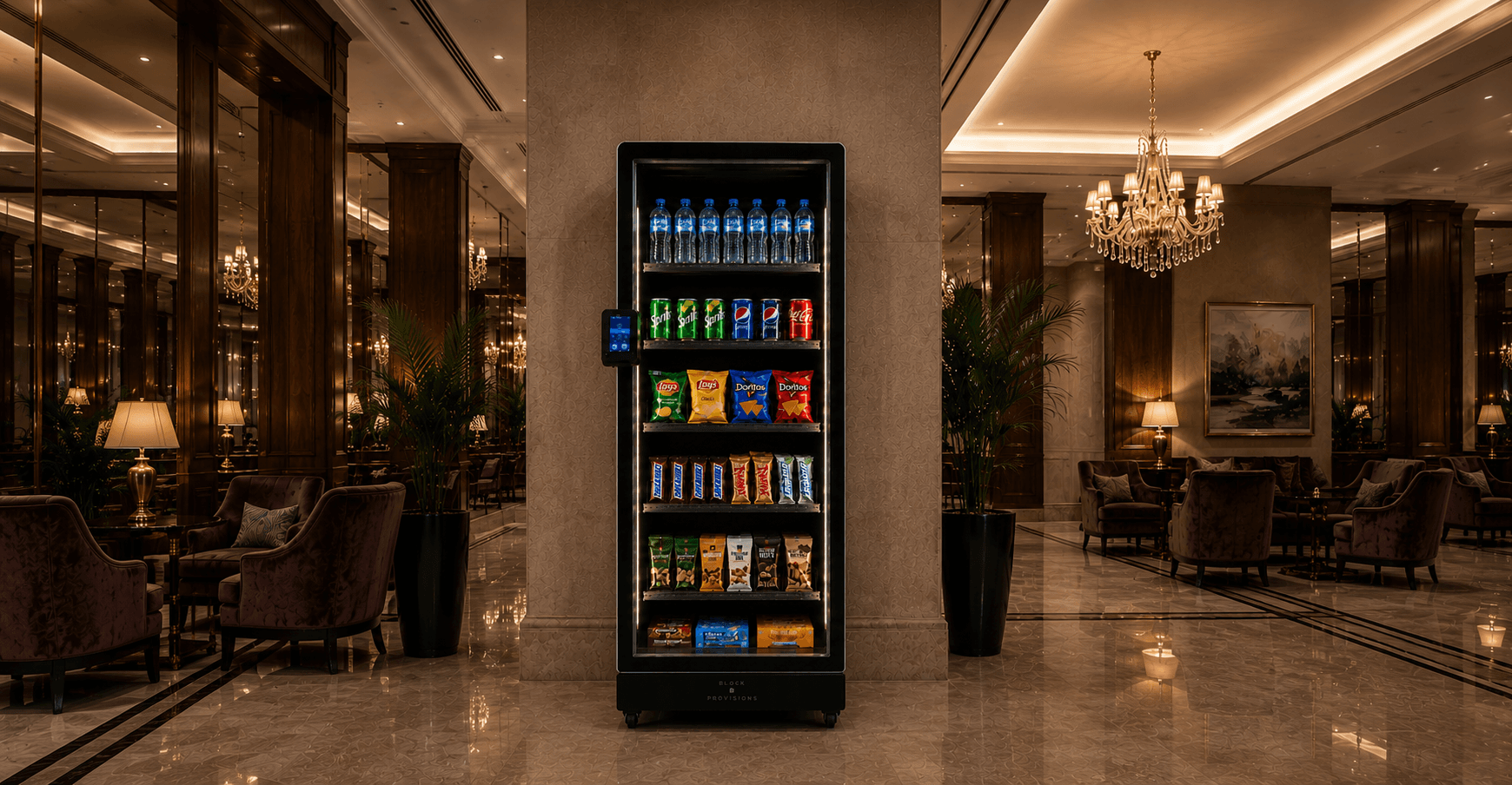 Your brand, front and center